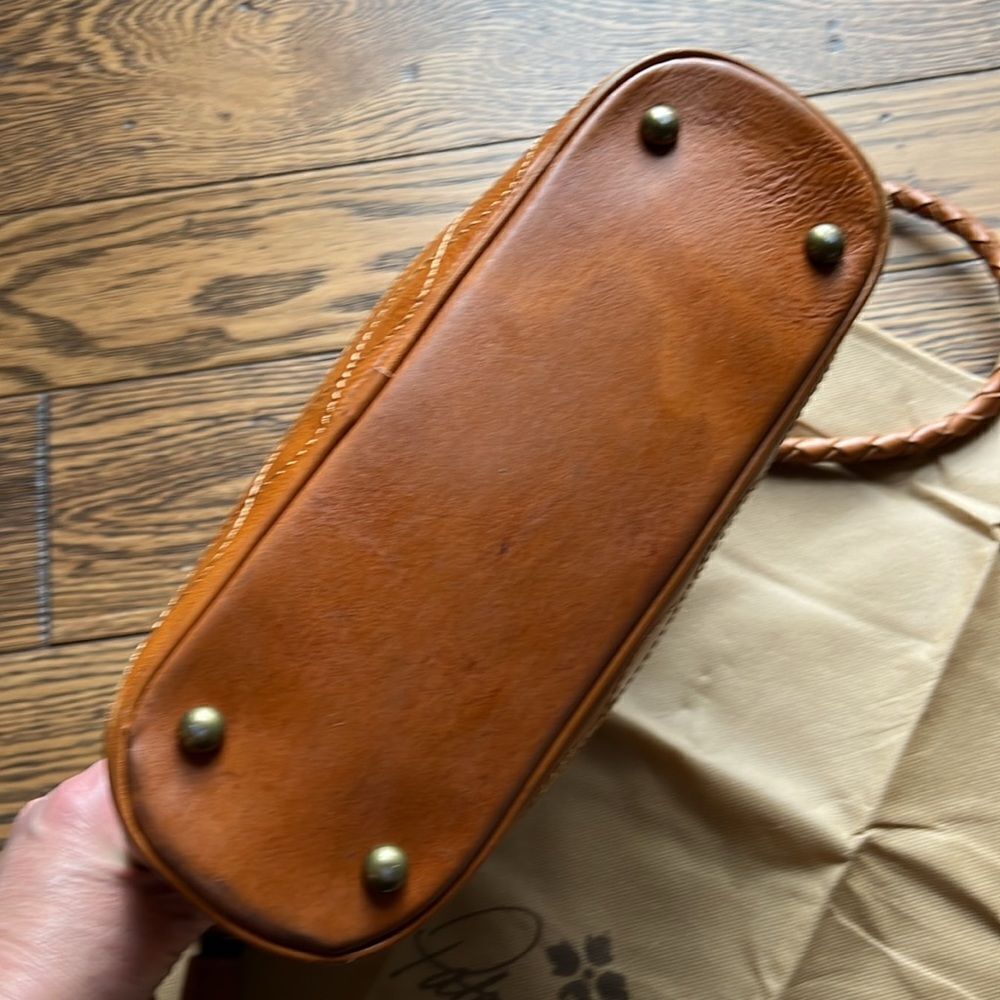 Patricia Nash Zorita Leather Tooled Shoulder Bag Western Boho A27 - Picture 13 of 13